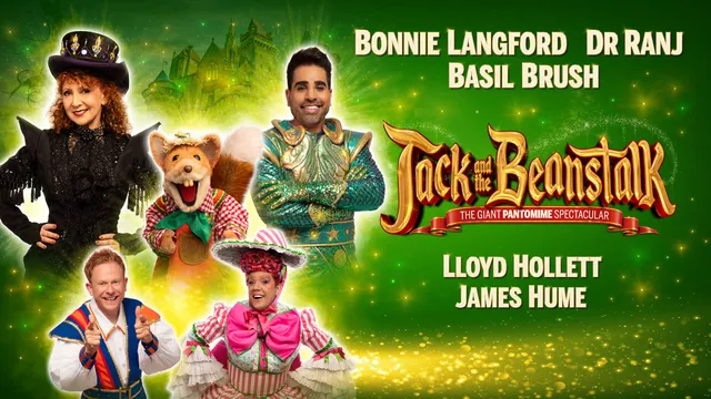 Jack And The Beanstalk Artwork with Cast