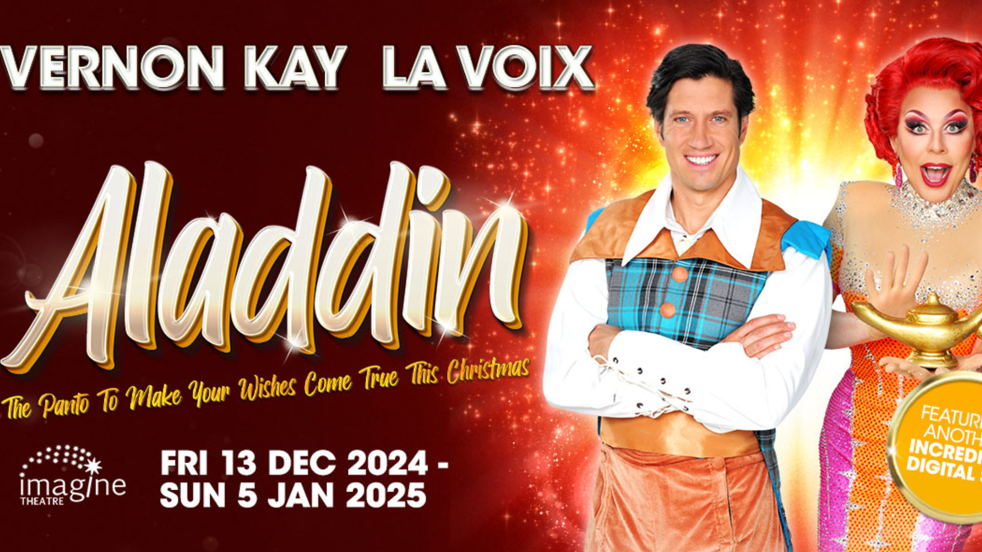 Aladdin at Wycombe Swan Theatre Panto